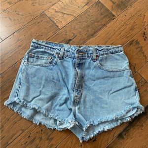 Levi's 505 cutoffs great vintage condition